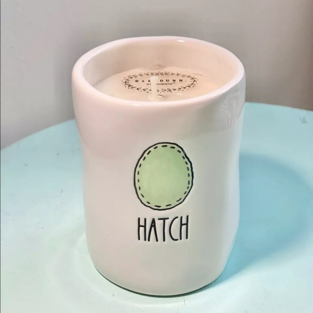 🆕 New Rae Dunn Hatch Sweat Meadow Candle Easter Spring Holiday